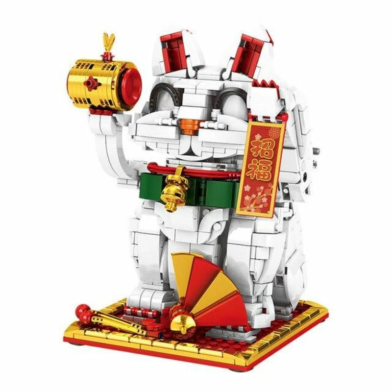 Build It Japanese Lucky Cat 4 Build It Japanese Lucky Cat