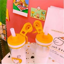 Accessories Cuddly Corgi Water Bottle Cups & Bottles