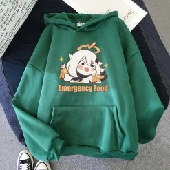 Apparel Cute Anime Emergency Food Hoodies