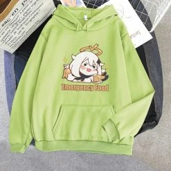 Apparel Cute Anime Emergency Food Hoodies