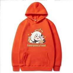 Apparel Cute Anime Emergency Food Hoodies