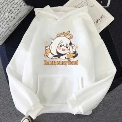 Apparel Cute Anime Emergency Food Hoodies