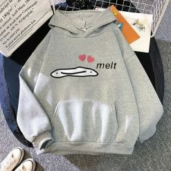 Apparel Cute Anime Melting Heart Hoodie