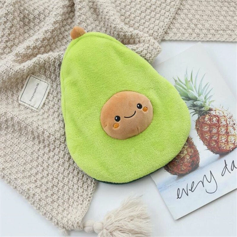 Accessories Cute Avocado Hot Water Bottle 3 Accessories Cute Avocado Hot Water Bottle