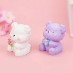 Toys Plush & Toys Cute Bear Figurines Collectibles