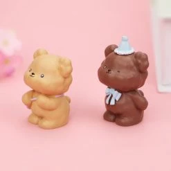 Toys Plush & Toys Cute Bear Figurines Collectibles