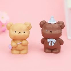 Toys Plush & Toys Cute Bear Figurines Collectibles