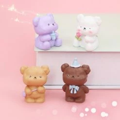 Toys Plush & Toys Cute Bear Figurines Collectibles