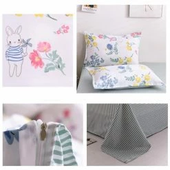 Home Decor Cute Bunny Bedding Set Home & Pets