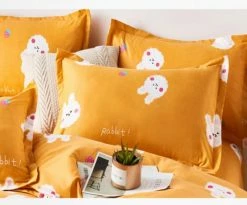 Home Decor Home & Pets Cute Bunny In The Moon Bedding Sets