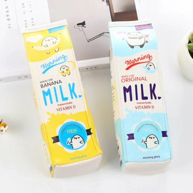 Accessories Cute Carton Milk Pencil Case 8 Accessories Cute Carton Milk Pencil Case
