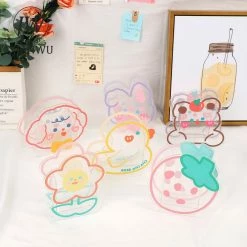 Accessories Cute Cartoon Acrylic Pen Holders Sea Animals