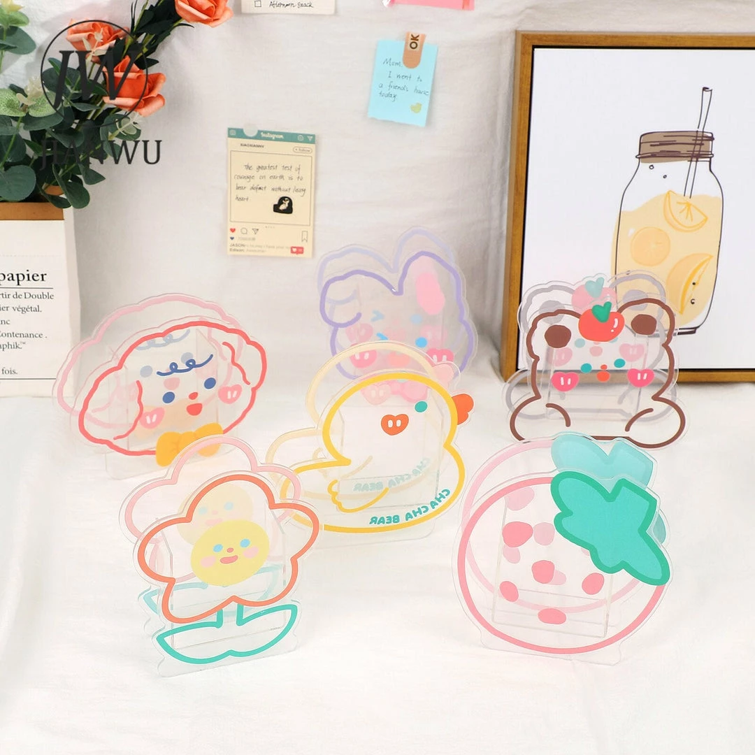 Accessories Cute Cartoon Acrylic Pen Holders Sea Animals 3 Accessories Cute Cartoon Acrylic Pen Holders Sea Animals