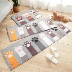 Home Decor Rugs & Mats Cute Cartoon Cat Long Thick Absorbent Non-slip Mat 17 Home Decor Rugs & Mats Cute Cartoon Cat Long Thick Absorbent Non-slip Mat