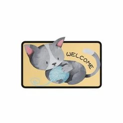 Home Decor Rugs & Mats Cute Cat Bathroom Mat