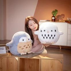 Soft Toy Cute Chonky Owl Plushies Plush & Toys