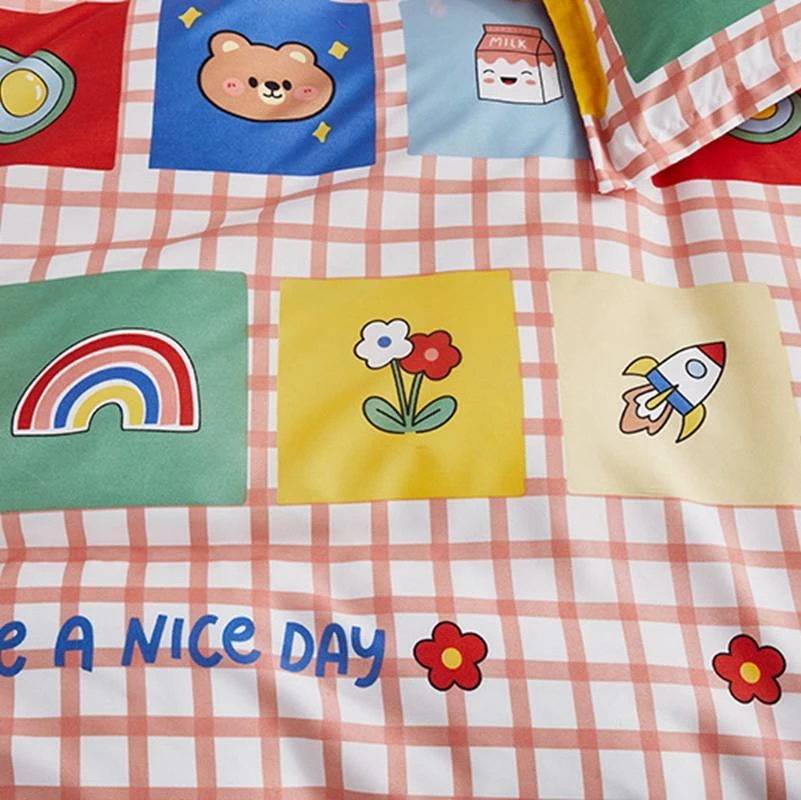 Home Decor Cute Colorful Rainbow Bedding Set Home & Pets 15 Home Decor Cute Colorful Rainbow Bedding Set Home & Pets