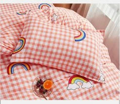 Home Decor Cute Colorful Rainbow Bedding Set Home & Pets 25 Home Decor Cute Colorful Rainbow Bedding Set Home & Pets