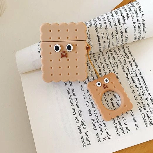 Accessories Cute Cracker Airpods Case (1&2) 5 Accessories Cute Cracker Airpods Case (1&2)