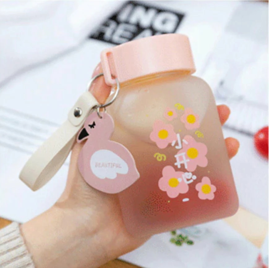 Home Decor Cute Flowers Small Water Bottle 6 Home Decor Cute Flowers Small Water Bottle