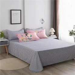 Home Decor Cute Girl Surrounded By Flowers Bedding Set