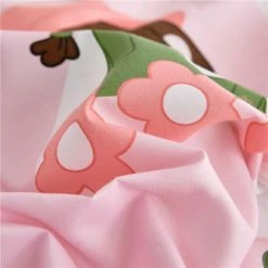 Home Decor Cute Girl Surrounded By Flowers Bedding Set