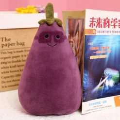 Soft Toy Cute Kawaii Eggplant Vegetable Family