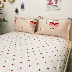 Home Decor Cute Kitty Cat On Acorn Bedding Set 13 Home Decor Cute Kitty Cat On Acorn Bedding Set