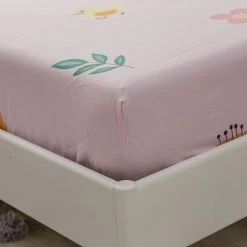 Home Decor Home & Pets Cute Mini Garden Fitted Bedsheet