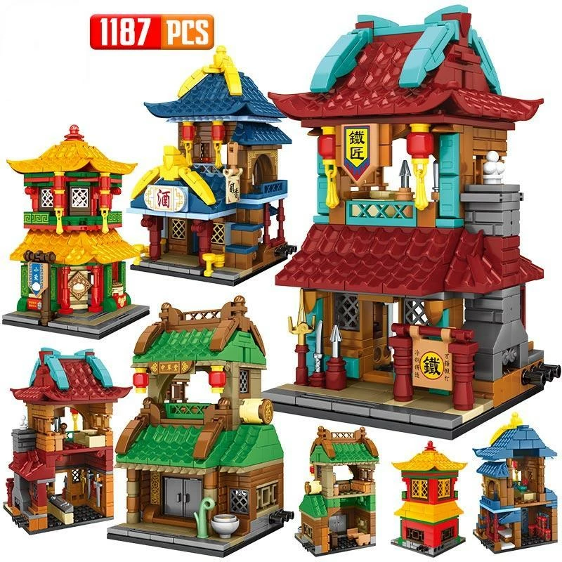 Build It Jiangsu Streets Stores Set 1 4 Build It Jiangsu Streets Stores Set 1