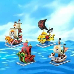 Build It Cute Nano One Piece Pirate Ships