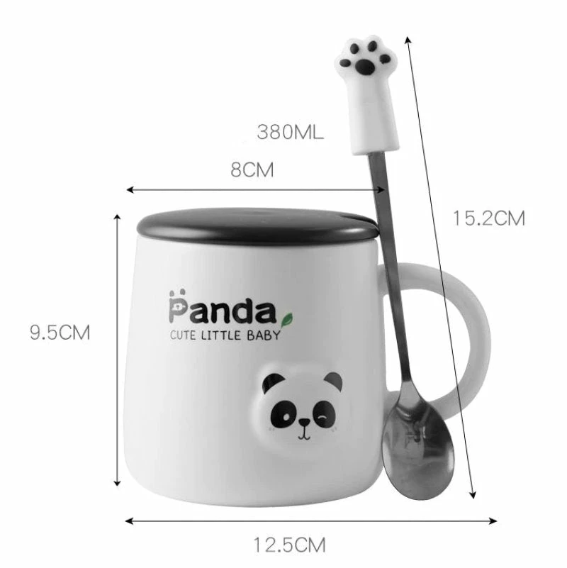 Home Decor Home & Pets Cute Panda Ceramic Mug 8 Home Decor Home & Pets Cute Panda Ceramic Mug