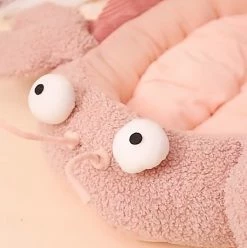 Home Decor Pet Beds Cute Peach Pink Lobster Cat Bed
