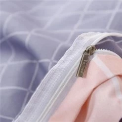 Home Decor Cute Pink & Gray Cherry Printed Bedding Set 17 Home Decor Cute Pink & Gray Cherry Printed Bedding Set