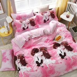 Home Decor Cute Romantic Couple Bedding Set 19 Home Decor Cute Romantic Couple Bedding Set