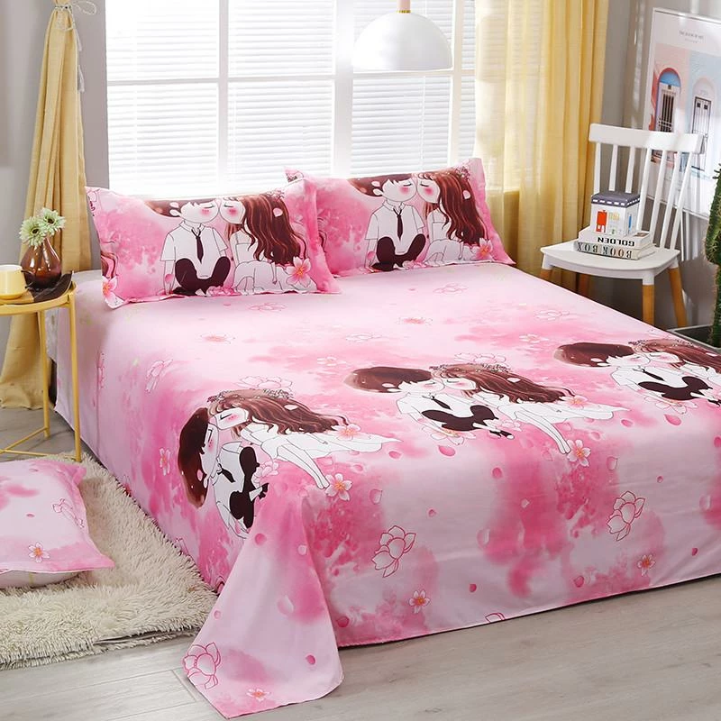 Home Decor Cute Romantic Couple Bedding Set 4 Home Decor Cute Romantic Couple Bedding Set