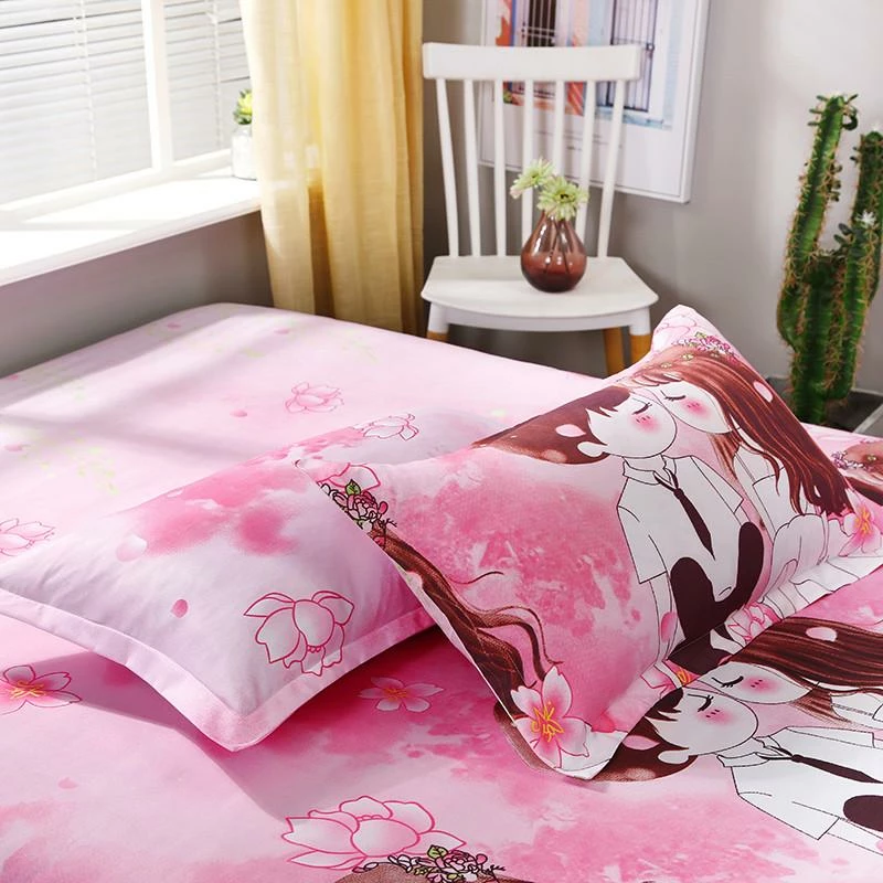 Home Decor Cute Romantic Couple Bedding Set 5 Home Decor Cute Romantic Couple Bedding Set