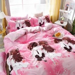 Home Decor Cute Romantic Couple Bedding Set 18 Home Decor Cute Romantic Couple Bedding Set