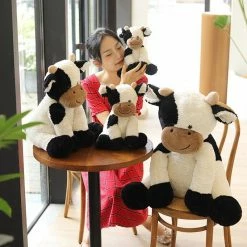 Soft Toy Cute Spotty Cow Plush Plush & Toys