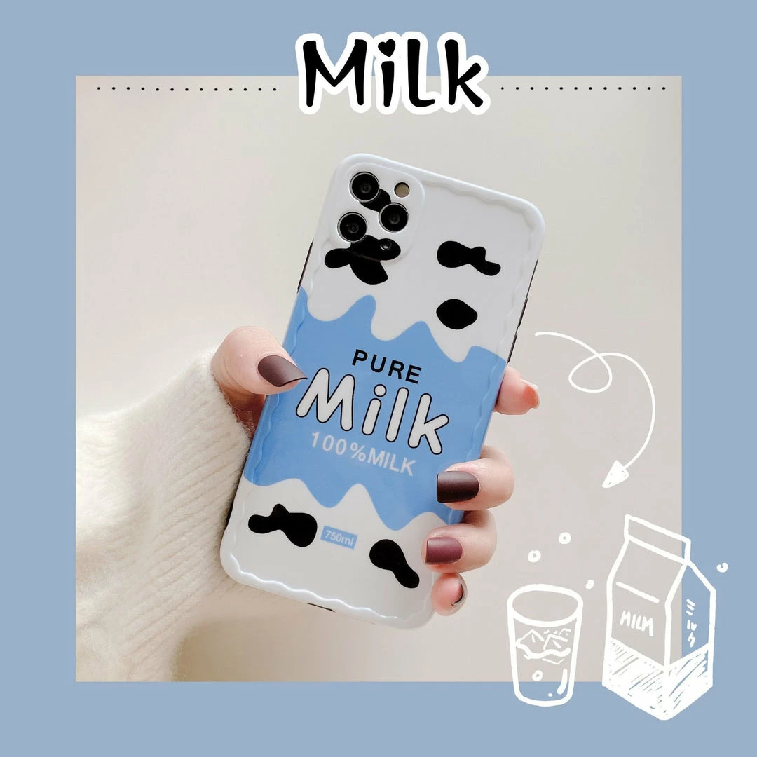 Accessories Cute Strawberry Milk Carton IPhone Case 8 Accessories Cute Strawberry Milk Carton IPhone Case