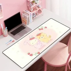 Accessories Cute Strawberry Mouse And Bear Mouse Pad