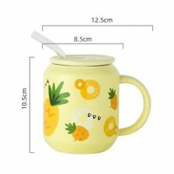 Home Decor Food & Drinks Cute Summer Fruits Ceramic Cups
