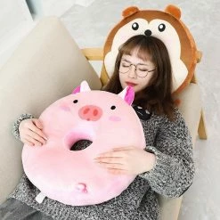 Soft Toy Donut Shaped Animals Cushion Plushies Plush & Toys 19 Soft Toy Donut Shaped Animals Cushion Plushies Plush & Toys
