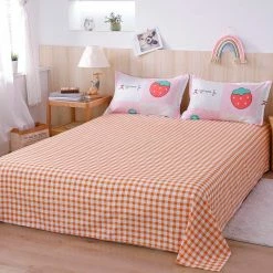 Home Decor Dreaming Of Japanese Bunnies And Strawberry Bedding Set Home & Pets 13 Home Decor Dreaming Of Japanese Bunnies And Strawberry Bedding Set Home & Pets