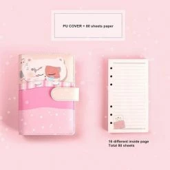 Accessories Dreamy Sleeping Cats Journal Set Stationery