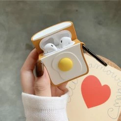 Accessories Egg Toast Airpods Case (1&2&Pro) Food & Drinks