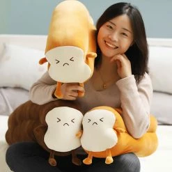 Soft Toy Emotional Toasty Bread - Long Edition