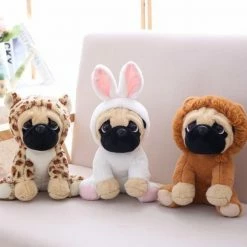 Soft Toy Plush & Toys Family Of Pug Plushies