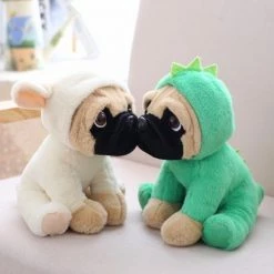 Soft Toy Plush & Toys Family Of Pug Plushies 19 Soft Toy Plush & Toys Family Of Pug Plushies