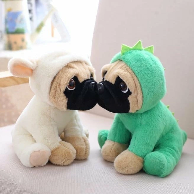 Soft Toy Plush & Toys Family Of Pug Plushies 7 Soft Toy Plush & Toys Family Of Pug Plushies